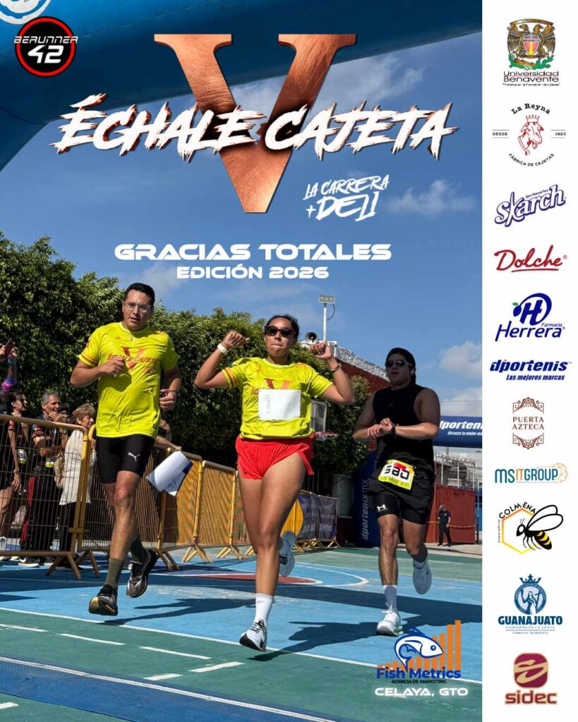 Échale Cajeta 2026 Carreras Celaya
